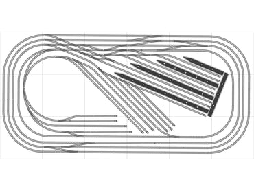 HORNBY Digital Train Set HL16 Jadlam 2020 Large Layout with 2 Trains