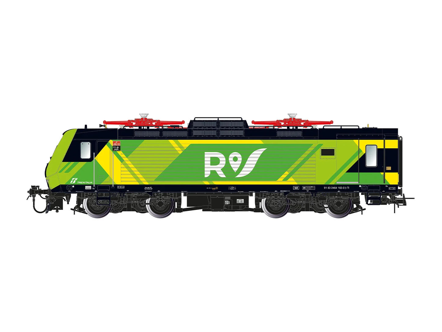 Lima HL2675 FS Trenitalia E464 Regionale Electric Locomotive VI HO Gauge