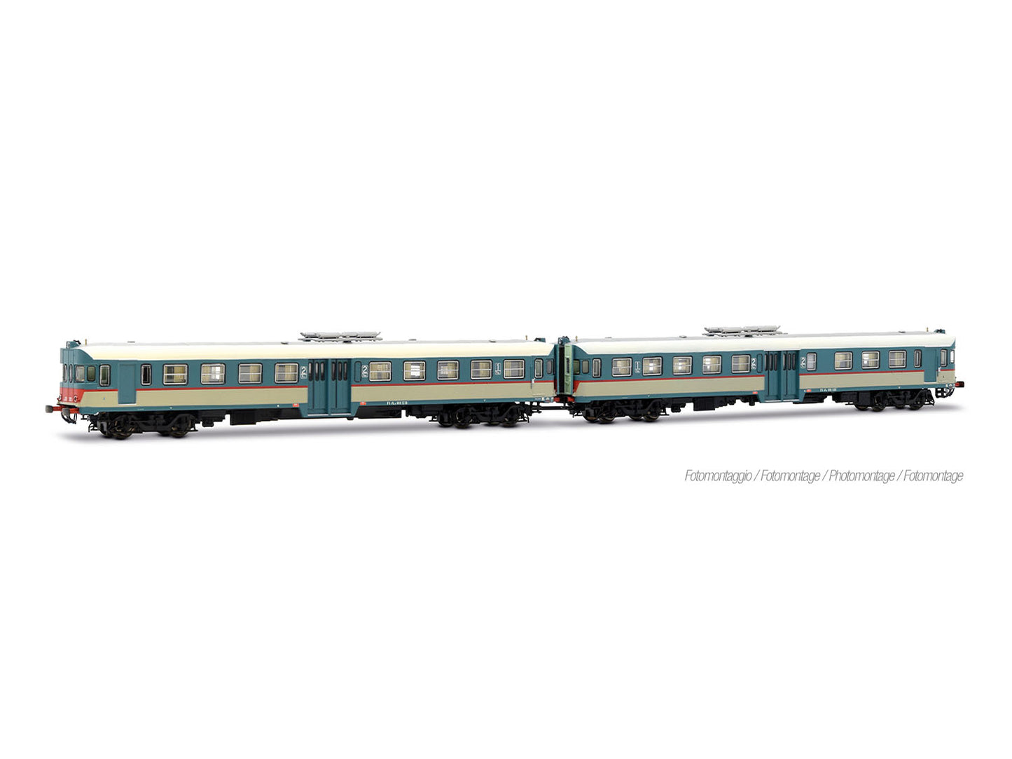 Lima HL2676 FS ALn668 1200 Diesel Railcar & Trailer IV HO Gauge