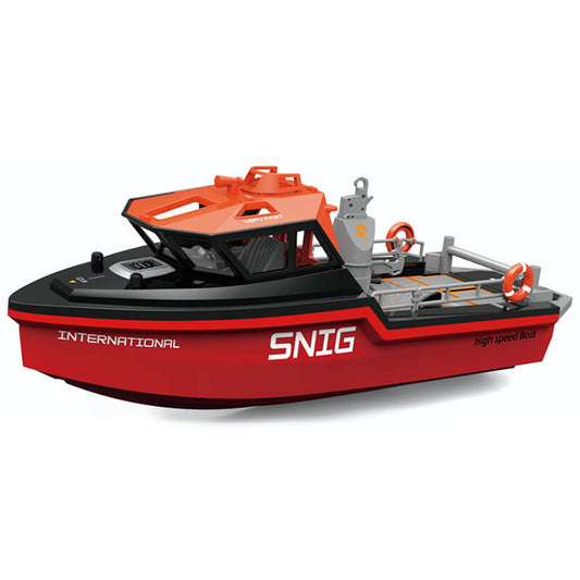 Heng Long Snig RTR RC Rescue Boat Brushless 320mm - Black