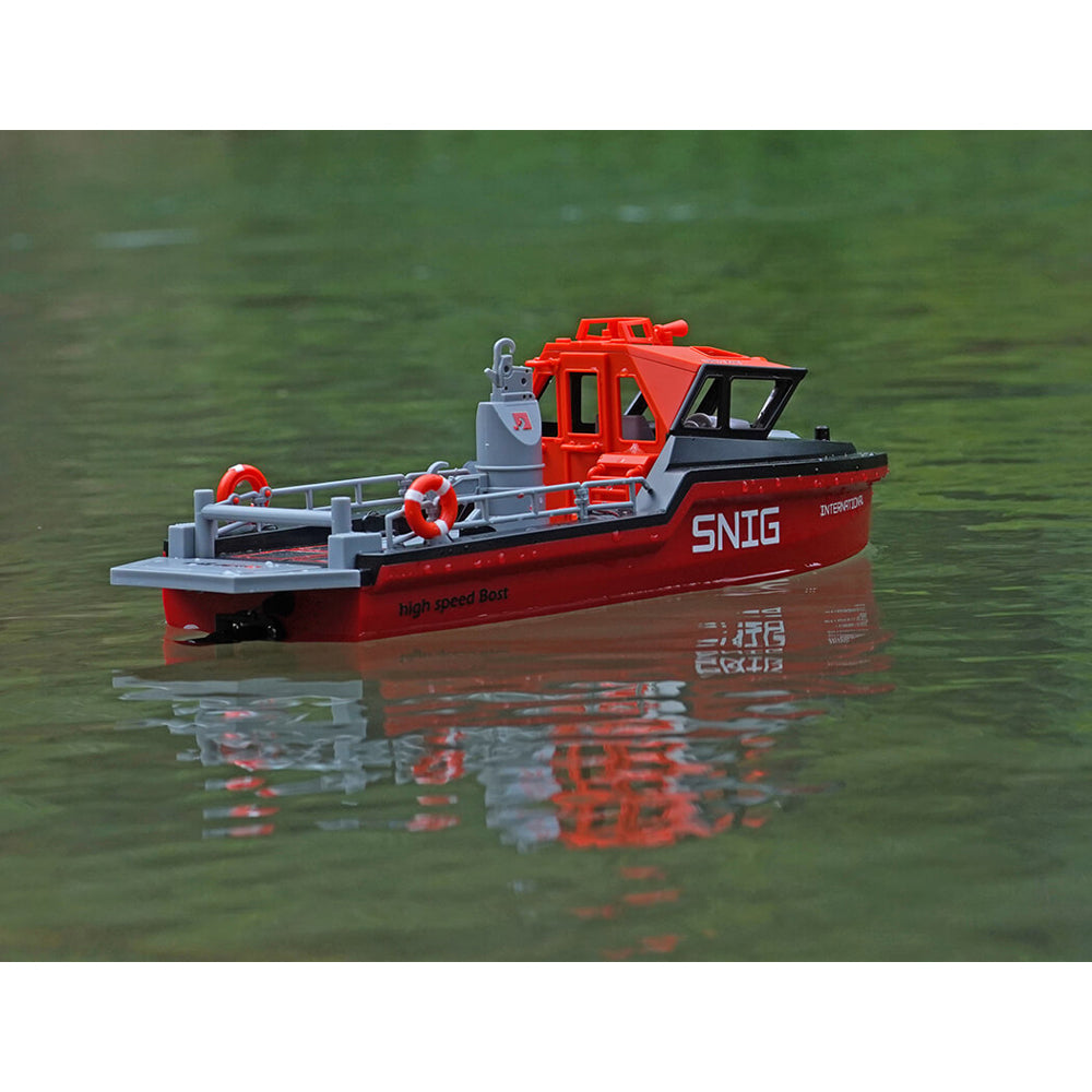 Heng Long Snig RTR RC Rescue Boat Brushless 320mm - Black