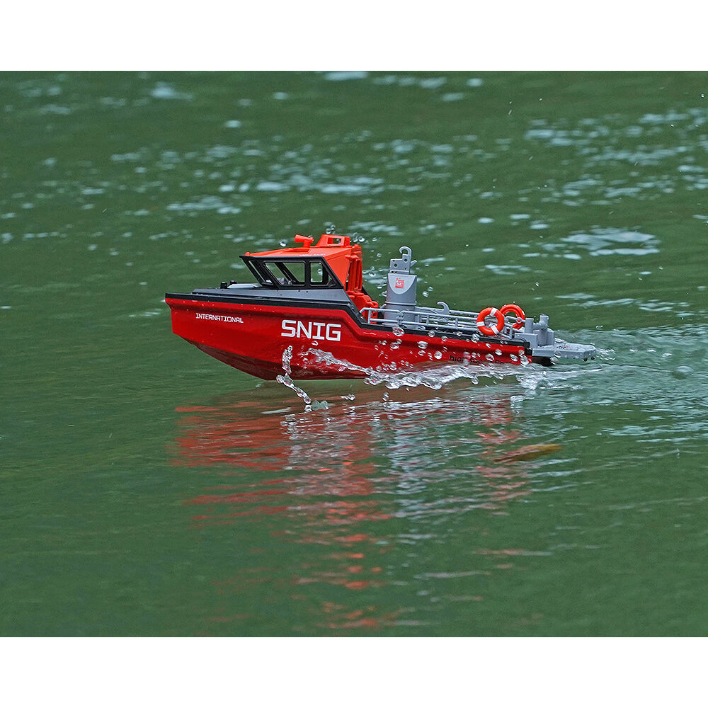 Heng Long Snig RTR RC Rescue Boat Brushless 320mm - Black