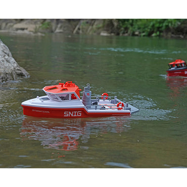 Heng Long Snig RTR RC Rescue Boat Brushless 320mm - White