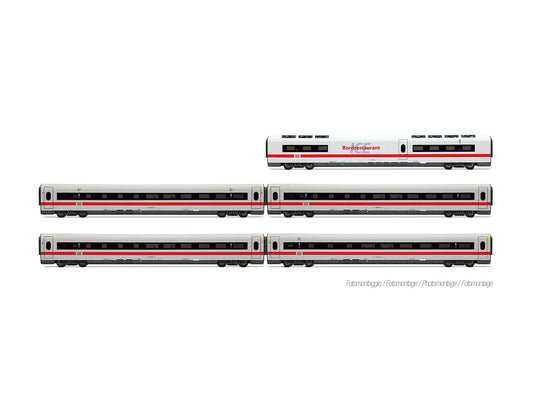 Lima HL4684 DBAG ICE1 Rosenheim Intermediate Coach Set (5) VI HO Gauge
