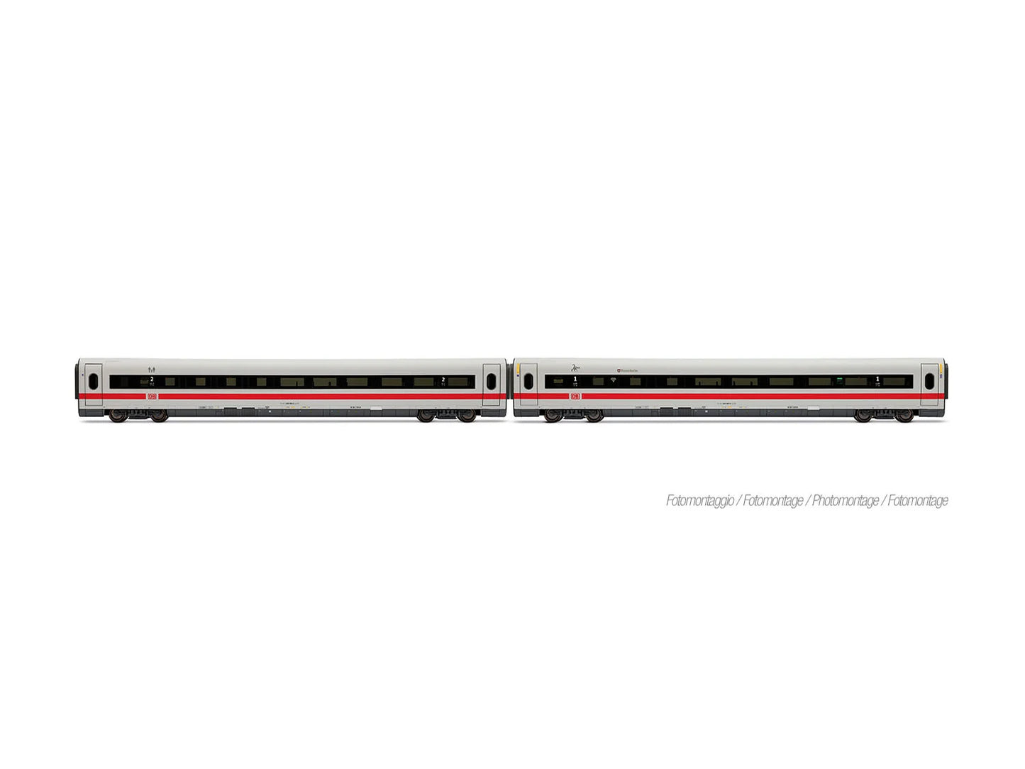 Lima HL4685 DBAG ICE1 Rosenheim Intermediate Coach Set (2) VI HO Gauge