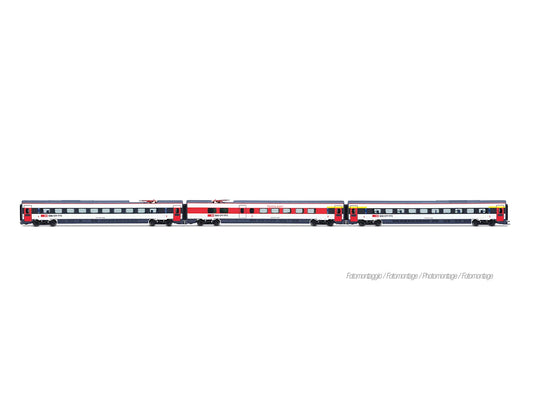 Lima HL4690 SBB ETR610 ICN Intermediate Coach Set (3) VI HO Gauge