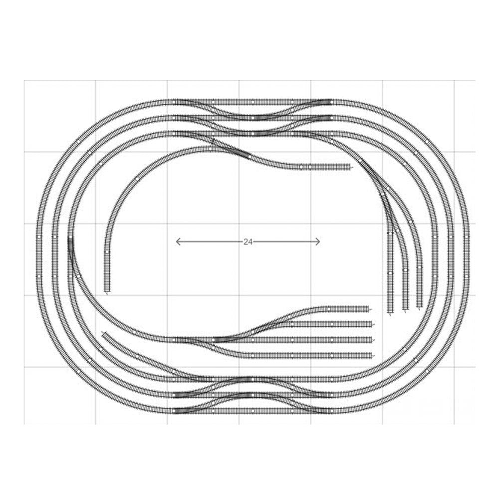 HORNBY HL8 83ft Track Jadlam 2022 Layout