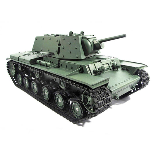 Henglong 1:16 Russian KV-1 RC Tank w/Infrared System/Shooter/Smoke/Sound 3878-1U