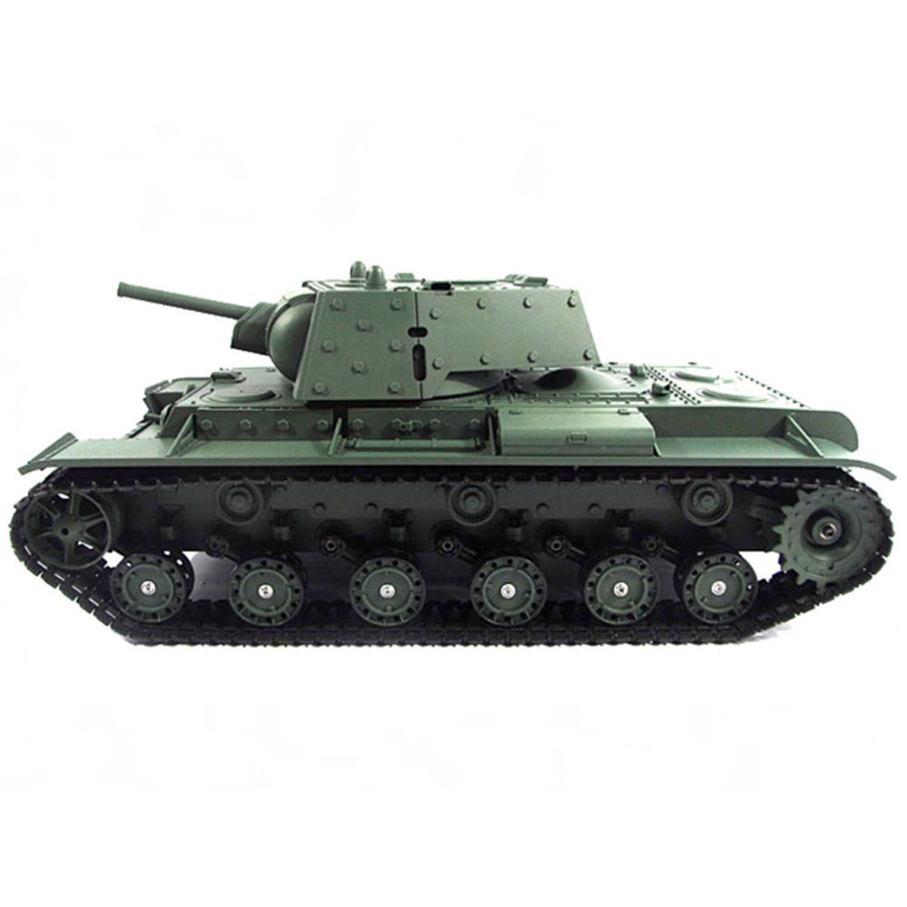 Henglong 1:16 Russian KV-1 RC Tank w/Infrared System/Shooter/Smoke/Sound 3878-1U