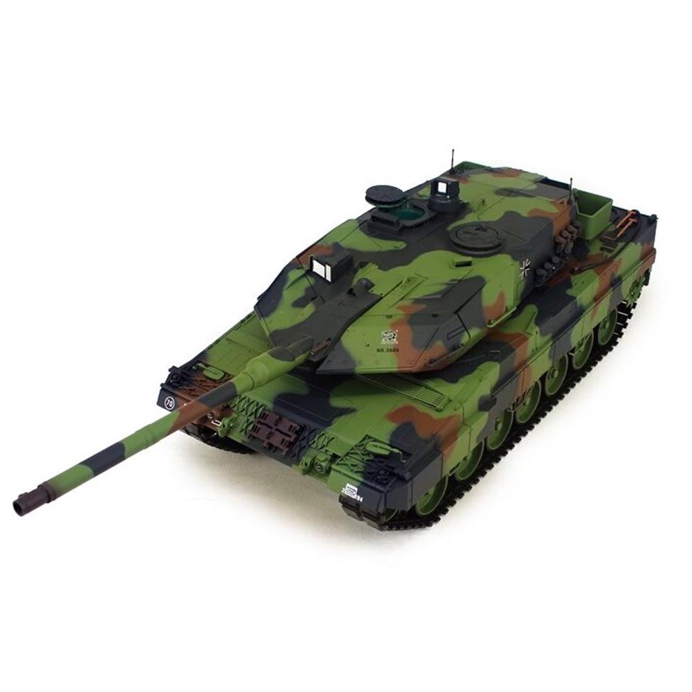 Henglong 1:16 German Leopard 2A6 RC Tank w/Shooter/Smoke/Sound 3889-1B
