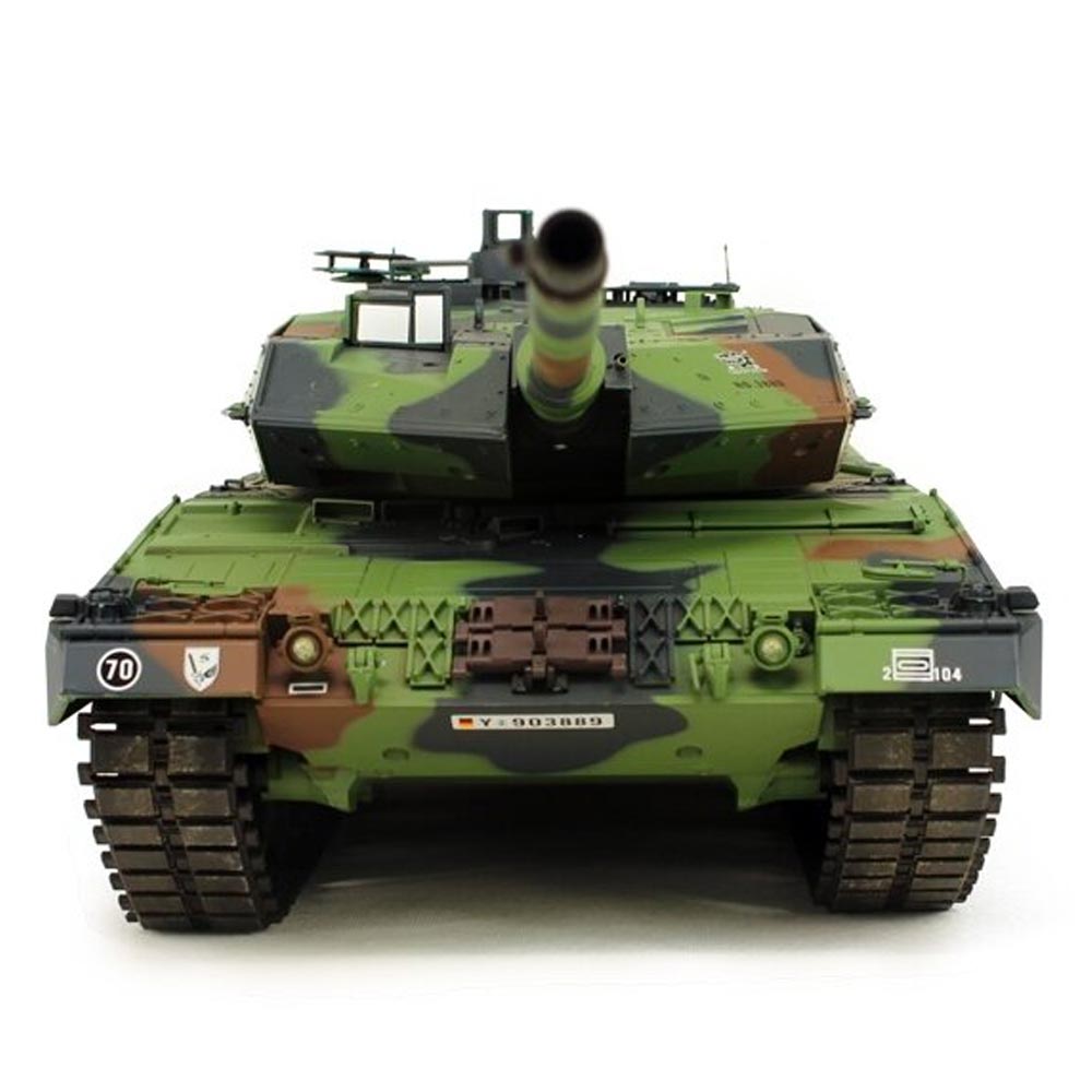 Henglong 1:16 German Leopard 2A6 RC Tank w/Shooter/Smoke/Sound 3889-1B