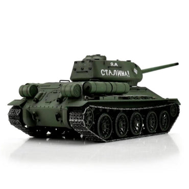 Henglong 1:16 Russian T-34/85 RC Tank w/Infrared System/Shooter/Smoke/Sound 3909-1U