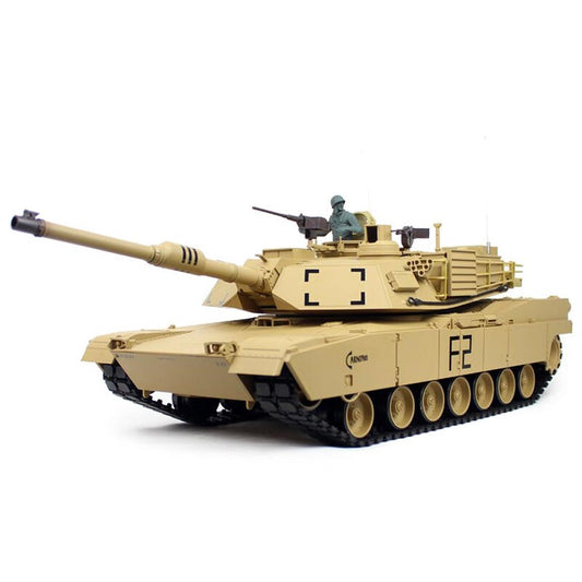 Henglong 1:16 U.S. M1A2 Abrams RC Tank w/Infrared System/Shooter/Smoke 3918-1U