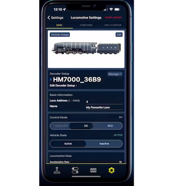 Hornby HM7000 DCC Elite/Select Upgrade Bundle with 8-Pin Decoders