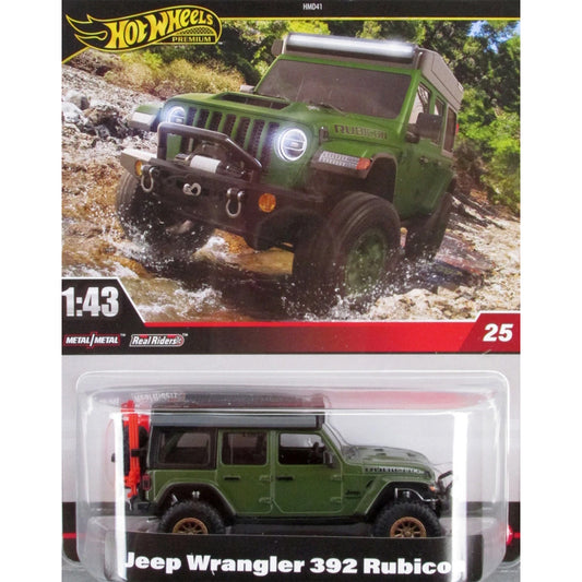Hot Wheels Premium - Jeep Wrangler 392 Rubicon HWT19 #25 1:43 Diecast Car