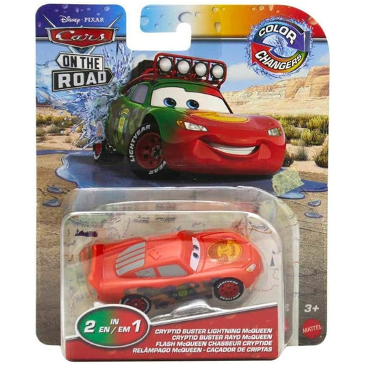 Disney Pixar Cars: Colour Changers - Cryptid Buster Lightning McQueen Car HMD70