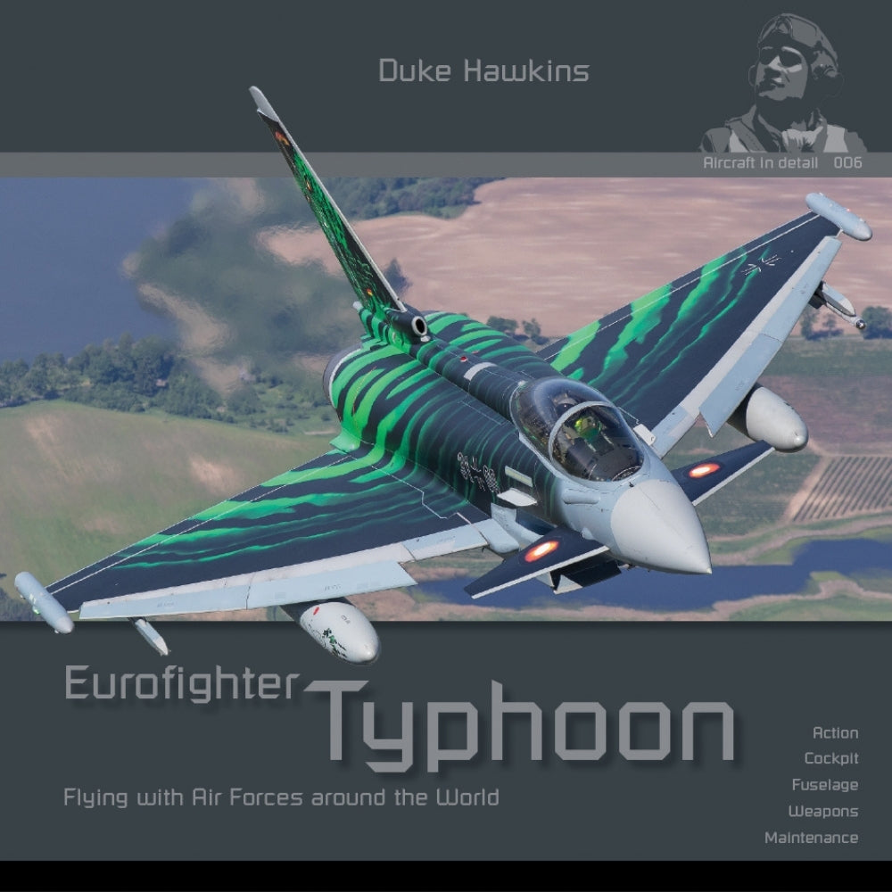 Duke Hawkins Eurofighter Typhoon Aircraft in Detail Reference Book Guide