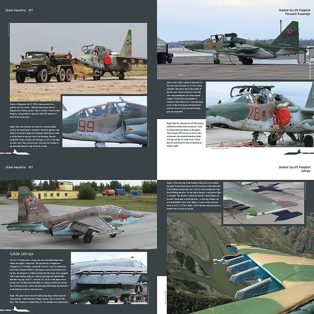 Aircraft in Details 17: Sukhoi Su-25 Frogfoot - D.Hawkins - HMH Publications