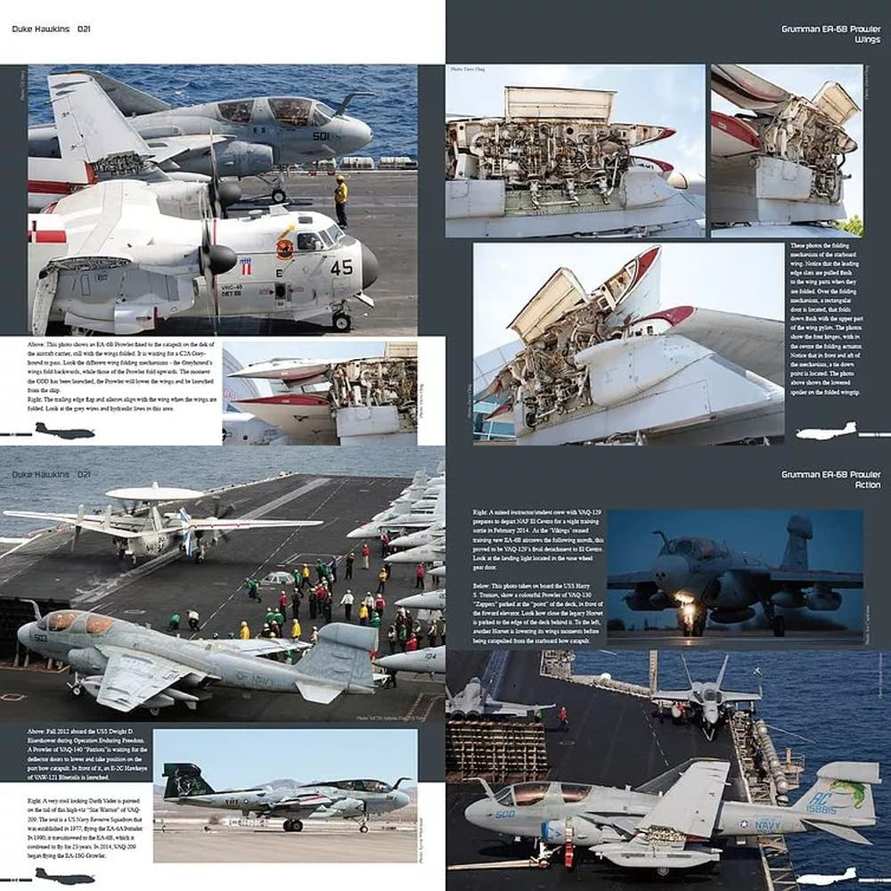 Aircraft in Details 21: Grumman EA-6B Prowler - D.Hawkins - HMH Publications