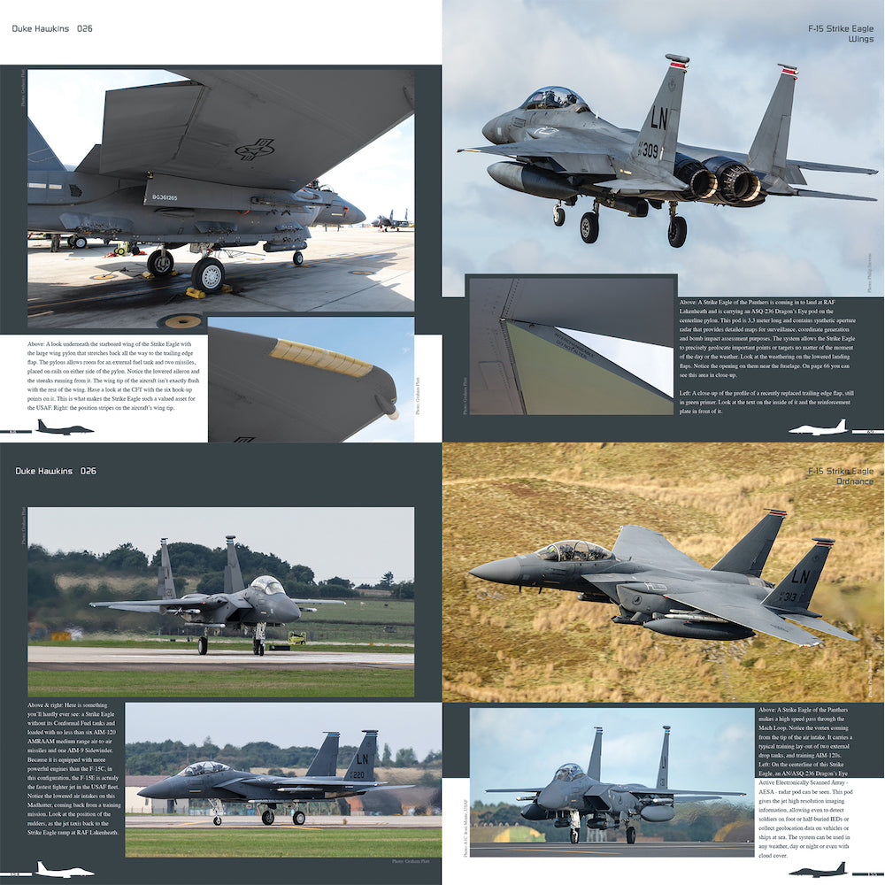 Aircraft in Details 26: Boeing F-15 E/K/SG Strike Eagle - D.Hawkins - HMH