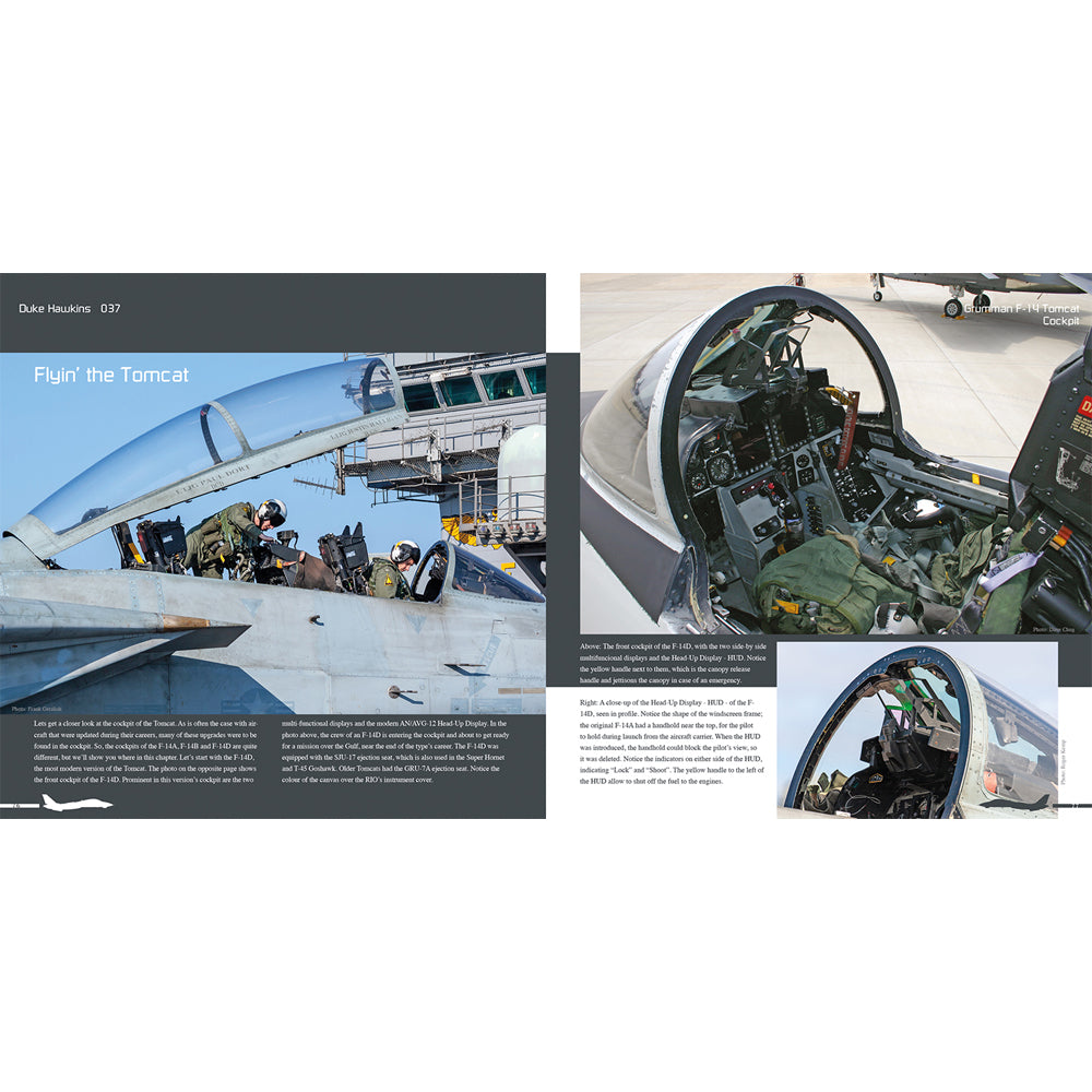 Aircraft in Detail 37: Grumman F-14 Tomcat Duke Hawkins - HMH Publications