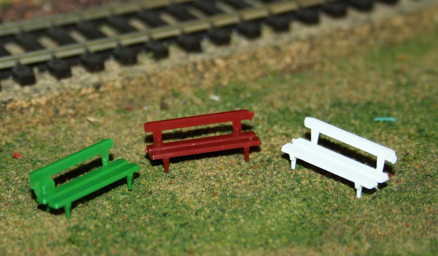 Heljan Benches (15) Kit HN01000501 HO Gauge