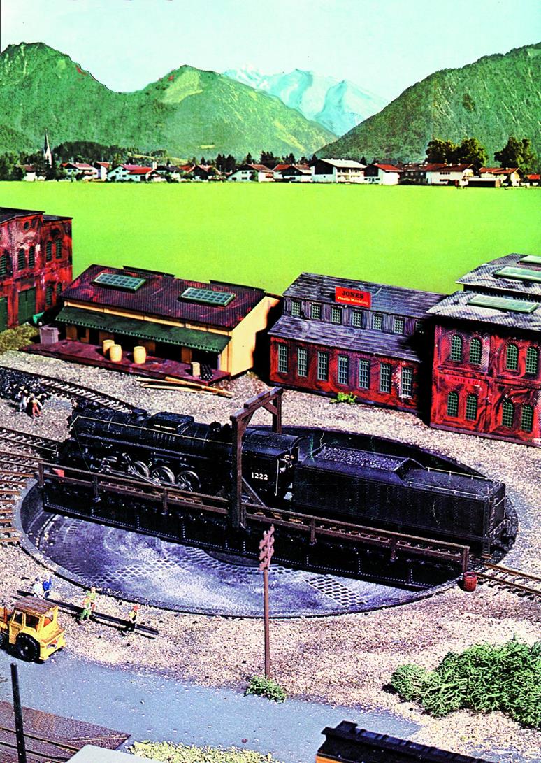 Heljan Manual Turntable Kit HN01000804 HO Gauge