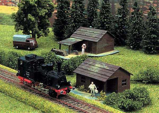 Heljan Mountain Chalet Outbuildings Kit HN01001792 HO Gauge