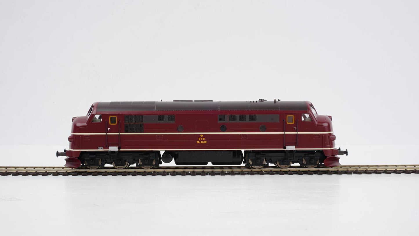 Heljan DSB Nohab MX 1022 Diesel Locomotive III (DCC-Sound) HN10043443 HO Gauge