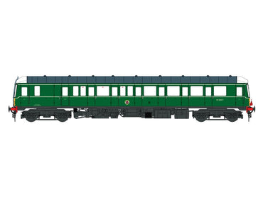 Heljan Class 122 W55003 BR Green w/Small Yellow Panels HN1262 TT Gauge