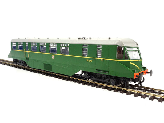 Heljan 19409 AEC Railcar W26W BR Green w/Speed Whiskers OO Gauge
