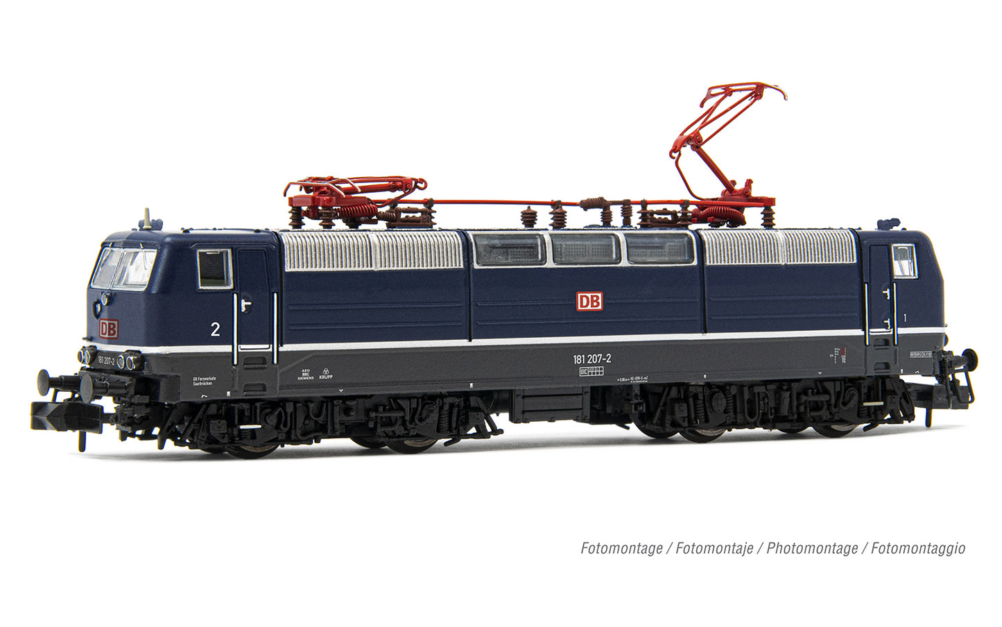 Arnold HN2517 DB AG, 181.2 blue livery, ep. V N Gauge