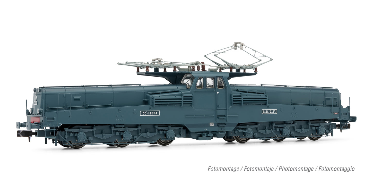Arnold HN2547S SNCF, CC 14004, blue livery, 4 lamps, ep. III, DCC with Sound N Gauge
