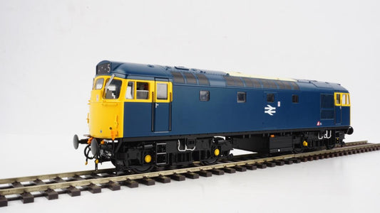 Heljan Class 27 Unnumbered BR Blue (1970s) FYE O Gauge Diesel Model Train HN2773