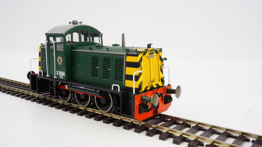 Heljan 2935 Class 07 D2994 BR Green w/Wasp Stripes Weathered OO Gauge