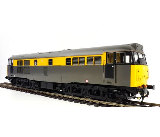 Heljan Class 31/1 Unnumbered BR Railfreight Grey/Yellow HN3124 O Gauge