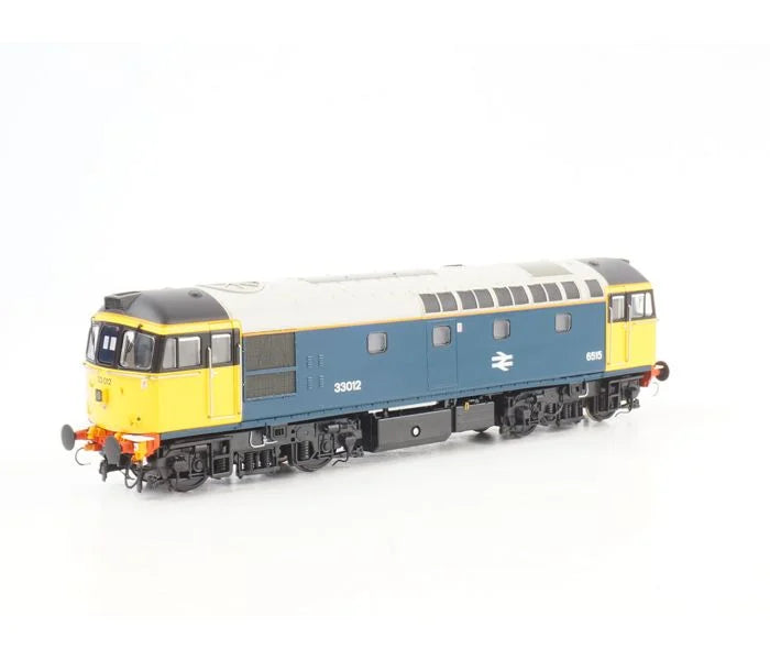 Heljan Class 33 012 BR Blue/Yellow (DCC-Sound) HN34213 OO Gauge