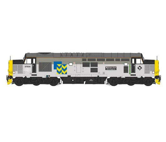 Heljan Class 37 506 British Steel Skinningrove Railfreight Metals HN3762 O Gauge