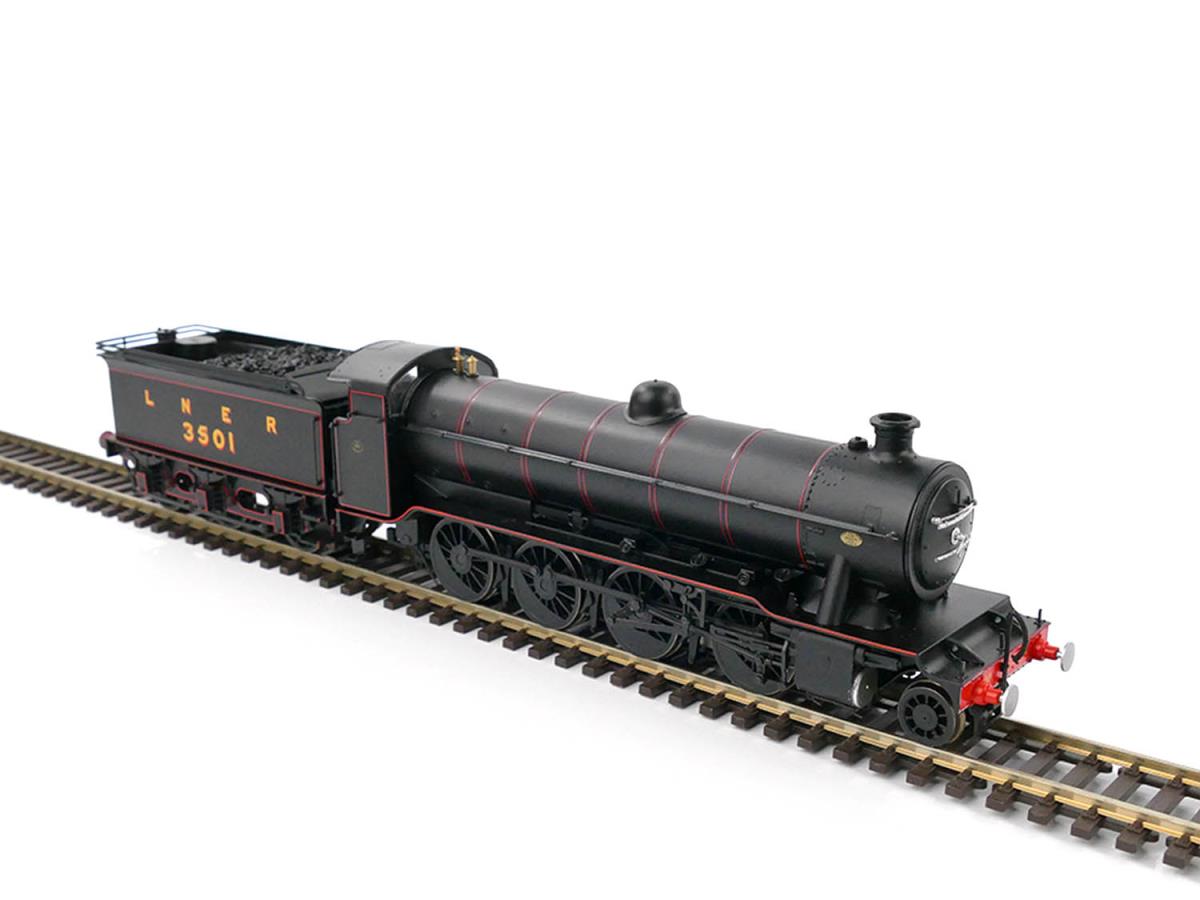 Heljan O2/2 3501 LNER Black OO Gauge Steam Model Train HN3900