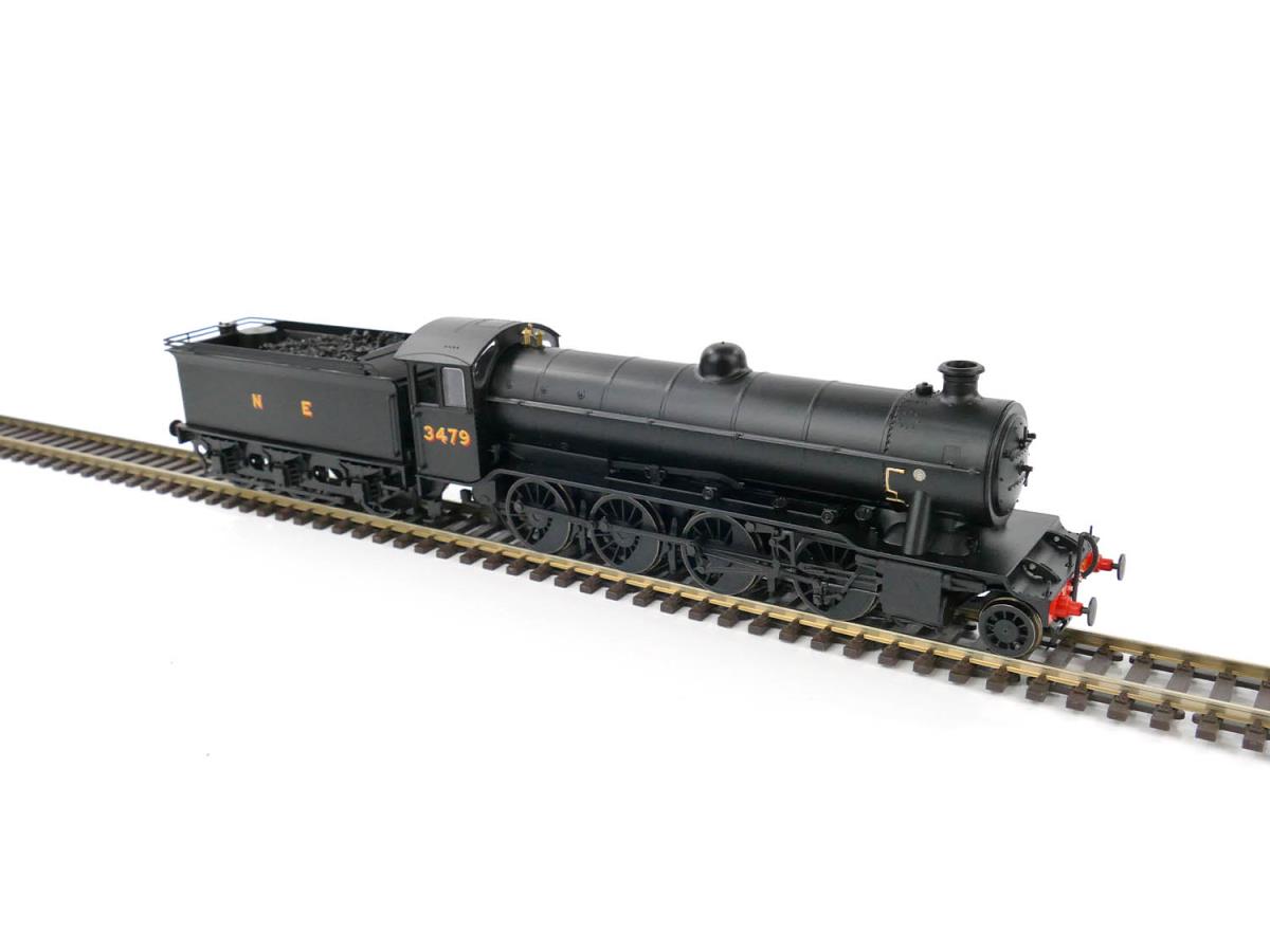 Heljan O2/4 3479 LNER Black OO Gauge Steam Model Train HN3940