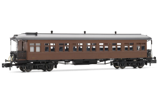 Arnold HN4233 Costa coach, 2nd class, M.Z.A., American car N Gauge