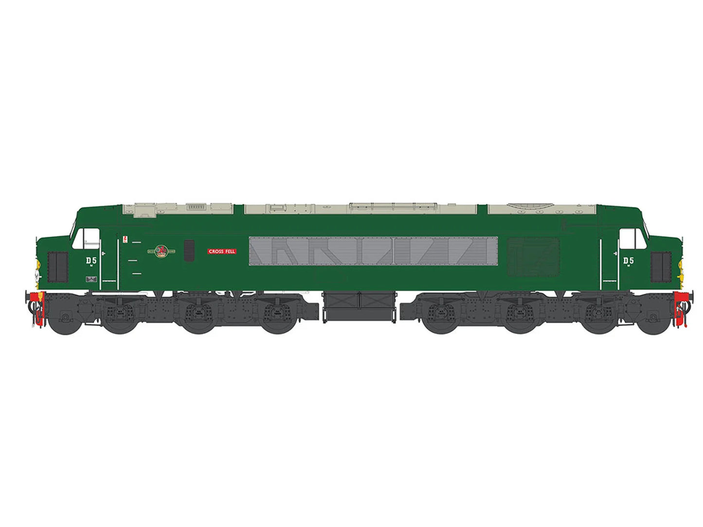 Heljan Class 44 D5 'Cross Fell' BR Economy Green SYP (DCC-Sound) HN44033 Gauge