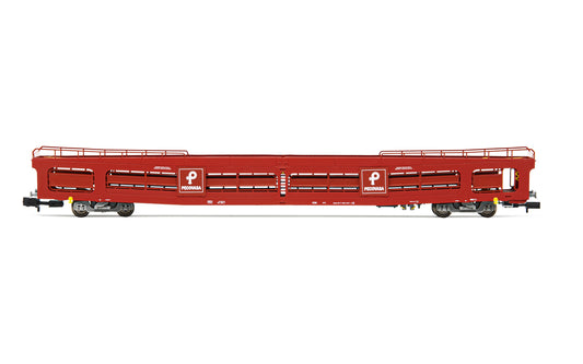 Arnold HN4414 RENFE, MMA autotransporter, red "Pecovasa" livery, period V N Gauge