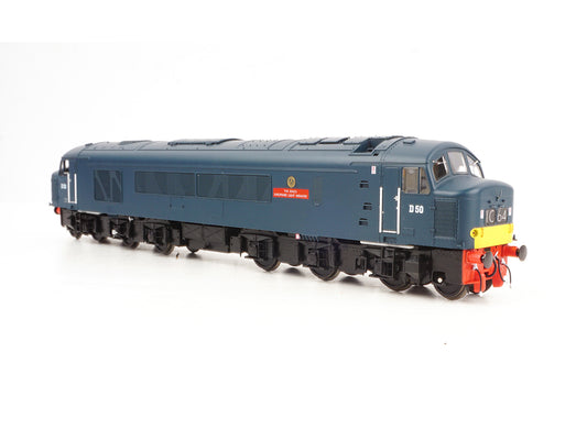 Heljan Class 45 D50 The King's Shropshire Light Infantry BR Blue HN45103 OO Gauge