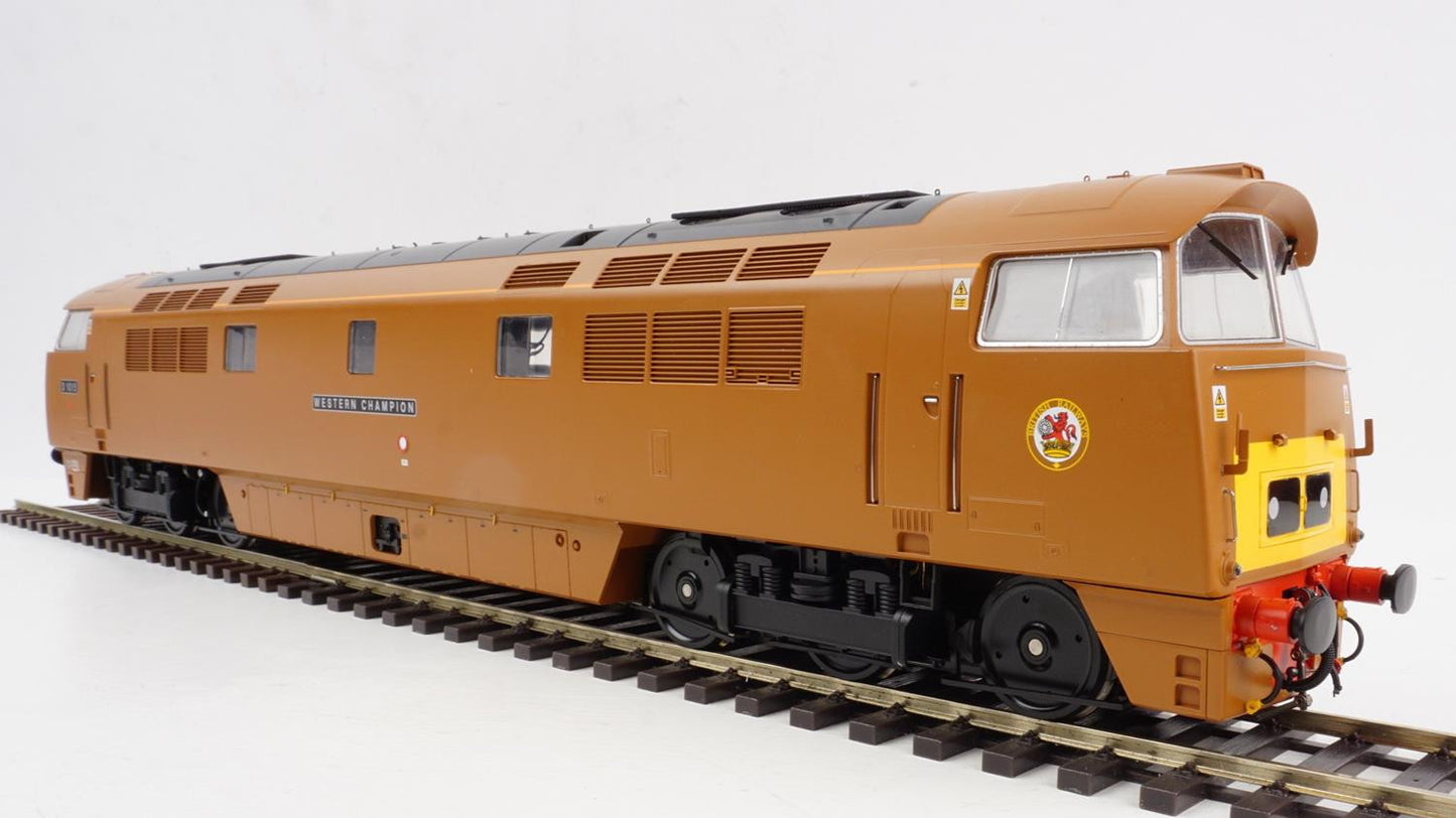 Heljan Class 52 D1015 'Western Champion' BR Golden Ochre SYP HN5295 O Gauge