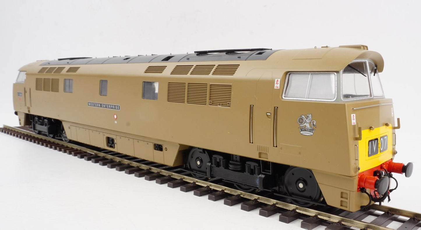 Heljan Class 52 D1000 'Western Enterprise' BR Desert Sand SYP HN5296 O Gauge