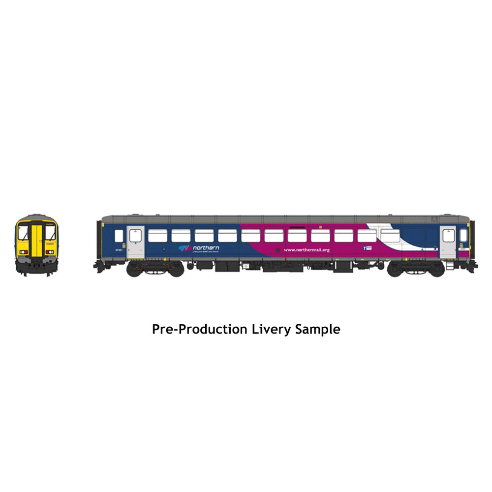 Heljan 53653 Class 153 351 Northern 'Swoosh' (DCC-Sound) OO Gauge