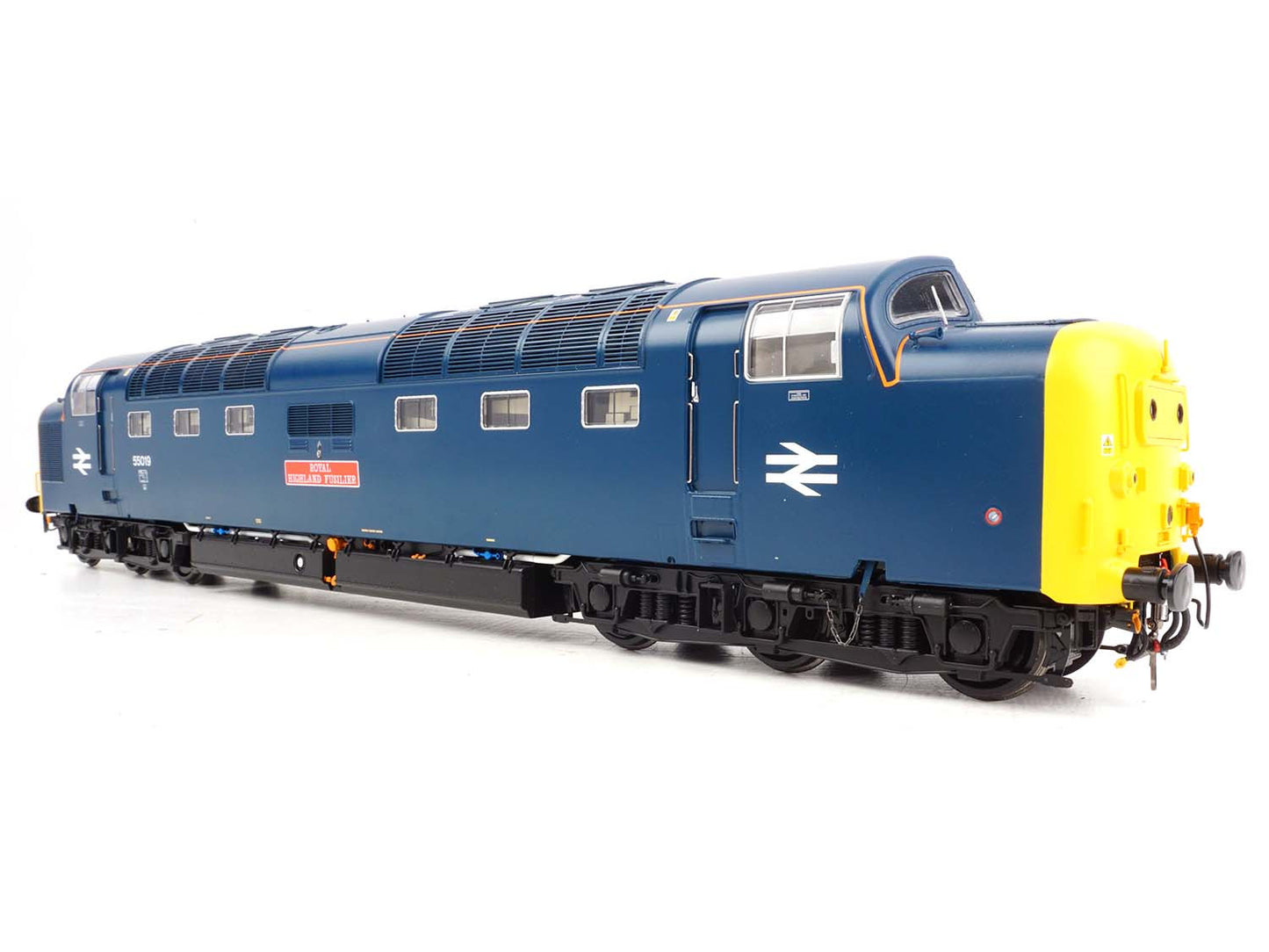 Heljan 5531 Class 55 019 'Royal Highland Fusilier' BR Preserved Blue O Gauge