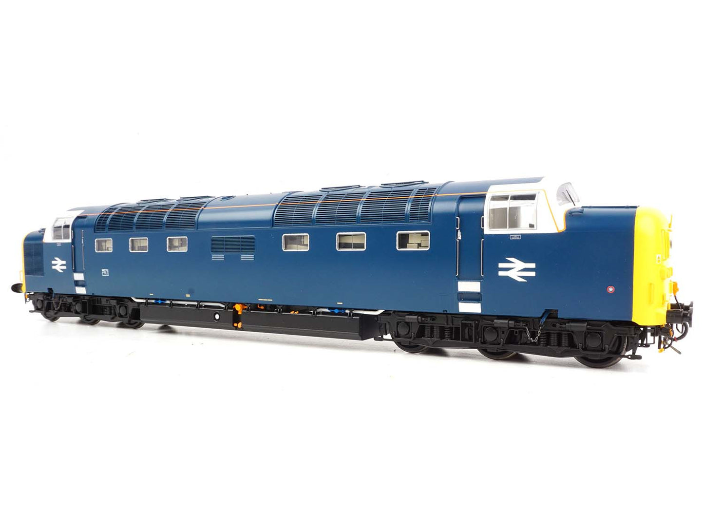 Heljan 5532 Class 55 Unnumbered BR Preserved Blue White Cabs O Gauge
