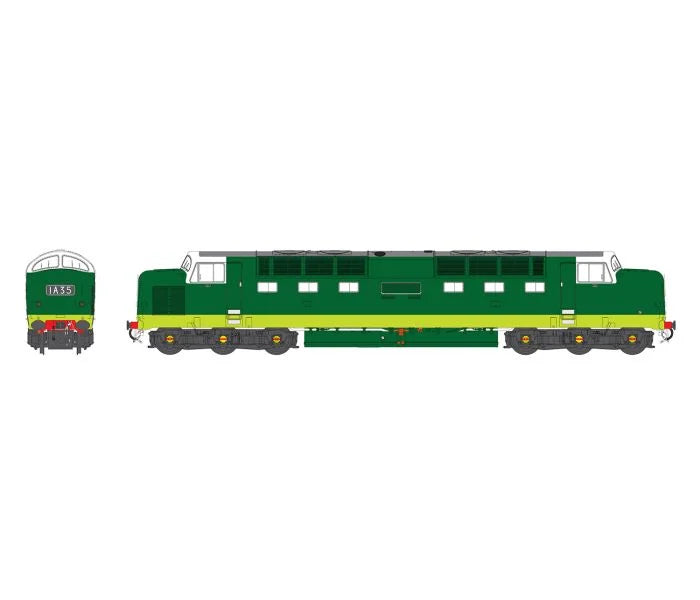 Heljan Class 55 D9006 BR Green HN5540 TT Gauge